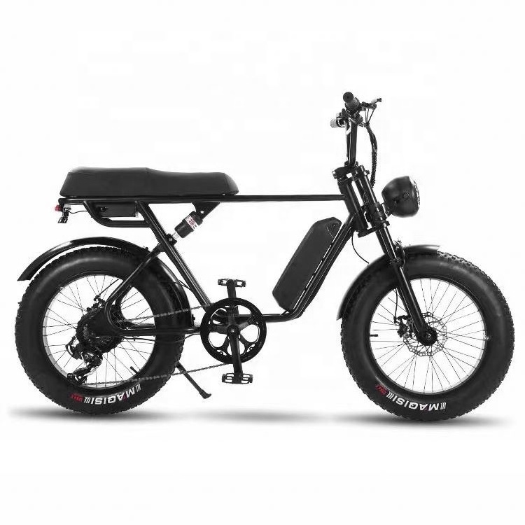 2022 New Wholesale Fat tire 20 inches Full Suspension All Terrain Fat Tire Electric Bike 500W Electric mountain/city bicycle