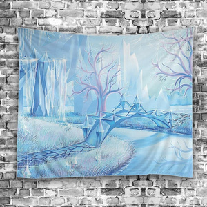 Guaranteed Quality Home Decor Wall Hanging Digital Tapestry Modern Knitted Custom Printed Beach Blanket Machine Washable 25*30CM