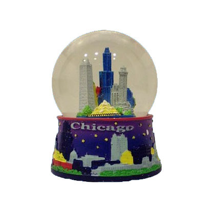 Skyline New York City Snow Globe Souvenir Figurine 65mm from NYC Snow Globes