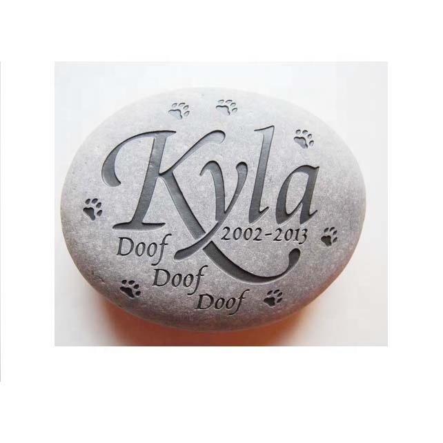 Grave Marker Personalised Pet Loss Garden Headstone Pet Memorial Stone