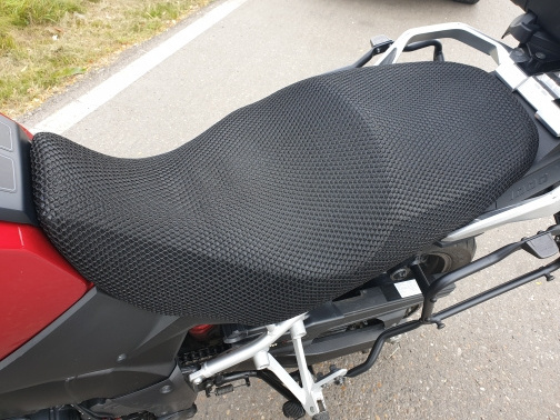 Motorcycle Anti-Slip 3D Mesh Fabric Protecting Cushion Seat Cover For Suzuki V-Strom VStrom DL650 DL1000 DL250 DL 650 1000 250