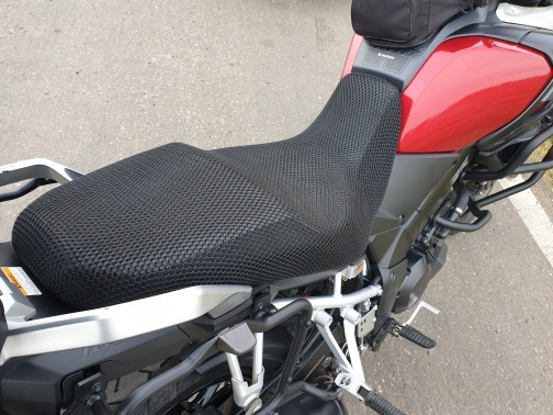 Motorcycle Anti-Slip 3D Mesh Fabric Protecting Cushion Seat Cover For Suzuki V-Strom VStrom DL650 DL1000 DL250 DL 650 1000 250