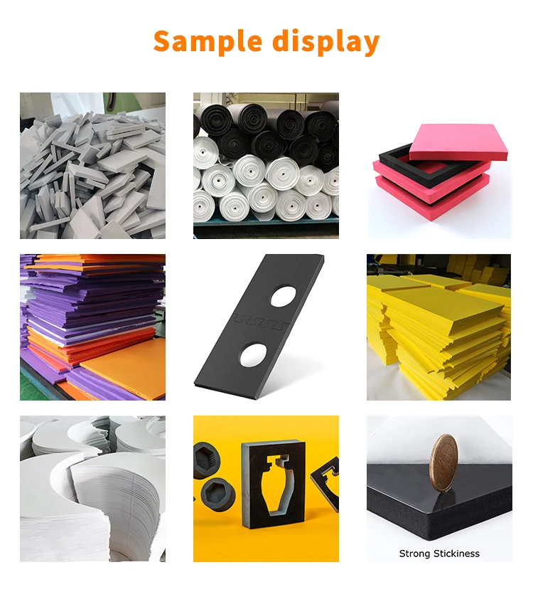 Factory Price Die Cutting Self Adhesive eva Foam Gasket Custom High Density Colorful adhesive EVA Foam pad