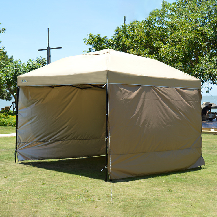 Oem Wholesale Pop Up Canopy Tent With Awning And Sidewalls 10x10ft 3*3m Market Series Activity Pop-Up Gazebo