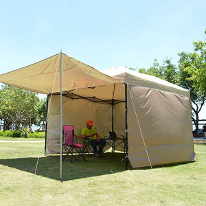 Oem Wholesale Pop Up Canopy Tent With Awning And Sidewalls 10x10ft 3*3m Market Series Activity Pop-Up Gazebo