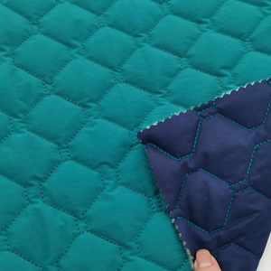 Popular double sides quilted padding fabric for winter clothing