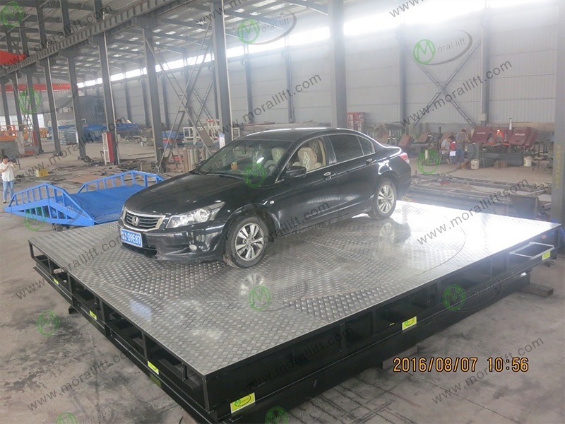 Residential parking driveway car turntable for sale