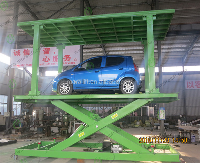 Residential Pit Garage Parking Car Lift