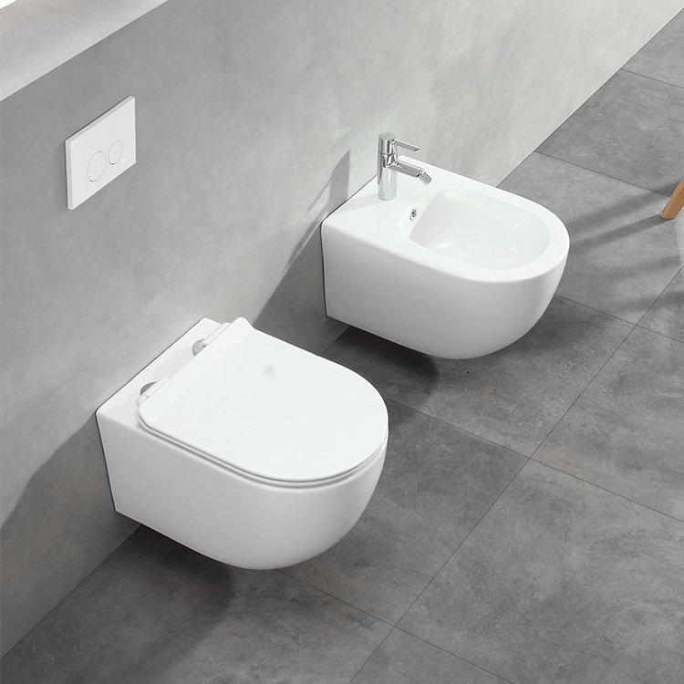 Concealed Cistern wall mounted toilet floating toilet wc suspendu complet wall hung toilet