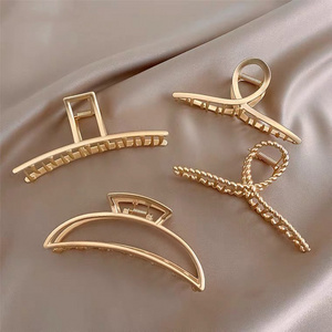 Large Metal Hair Claw for women extra big size hair pin for Thick Hair 2022 spring Accessories