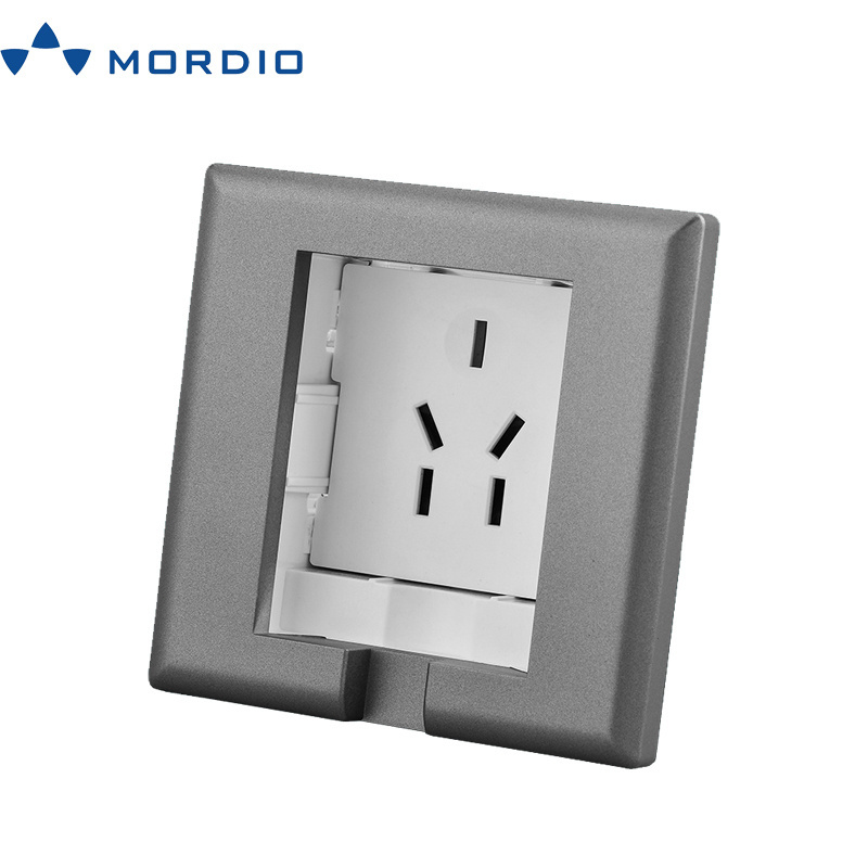 Cambodia free shipping space saving concealed installation outlet hide plug electric wall socket outlet for cambodia