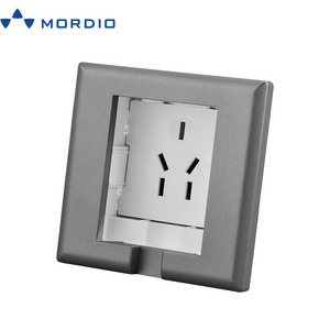 Cambodia free shipping space saving concealed installation outlet hide plug electric wall socket outlet for cambodia