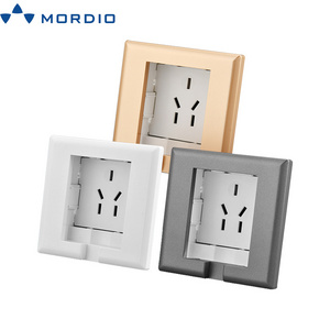 Factory Price  electric Cambodia Household Switched Socket recessed outlet hidden wall socket for Southeast Asia