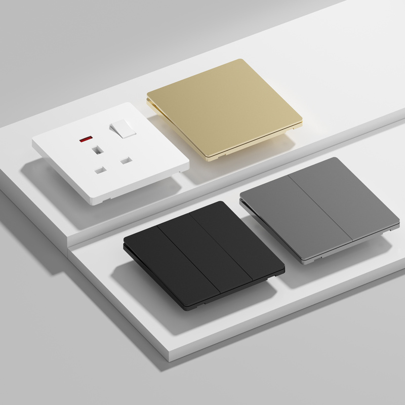 T1  Wenzhou wall switch and socket manufacturers ultra-thin wall light switch 1 gang 1 way Switch