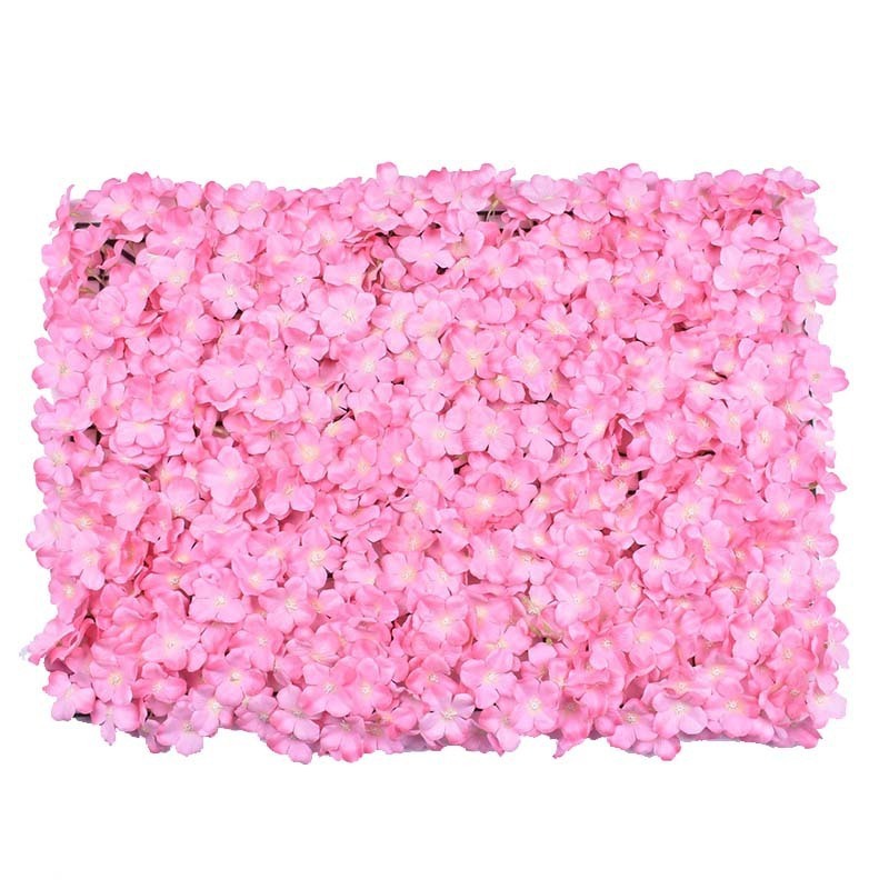 Artificial Rose Flower Wall Panels with Hydrangea Peony for Baby Shower Background Home Party Activities or Wedding Decoration