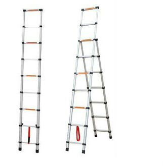 Retractable sell attic aluminium tree stand telescopic ladder