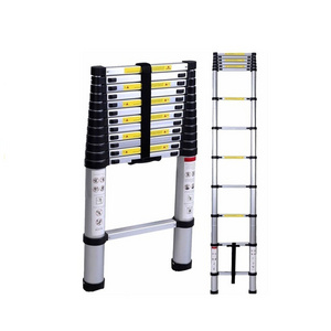 Retractable sell attic aluminium tree stand telescopic ladder