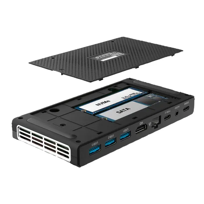 MOREFINE M6 Mini PC 12th Generation Intel N100  LPDDR5 NVMe SSD HDMI2.0 WiFi6 BT5.2 Taschen Computer