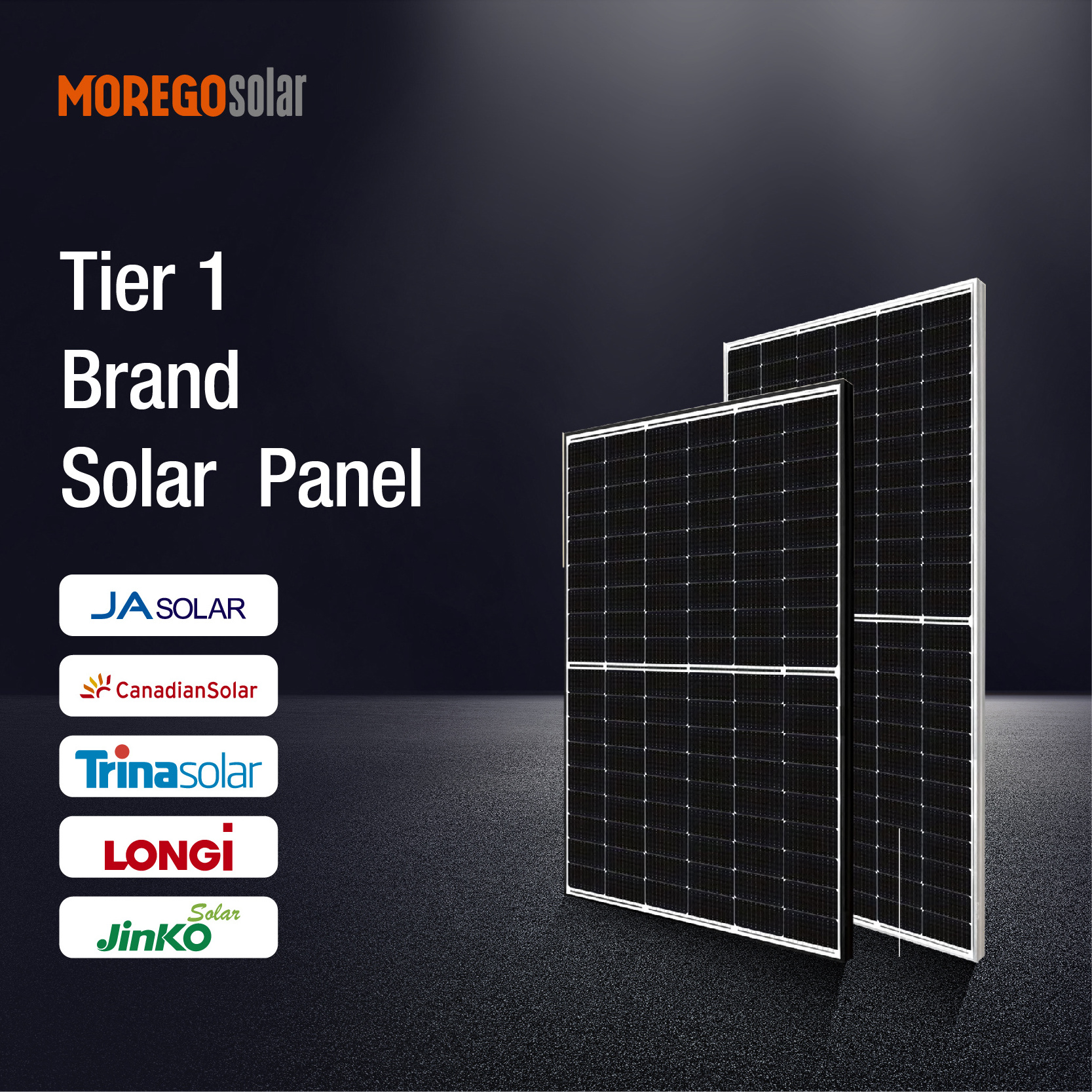 Moregostorage complete solar generator kit 20KW 15KW 10KW 5KW solar panel systems with Growatt hybrid inverter battery