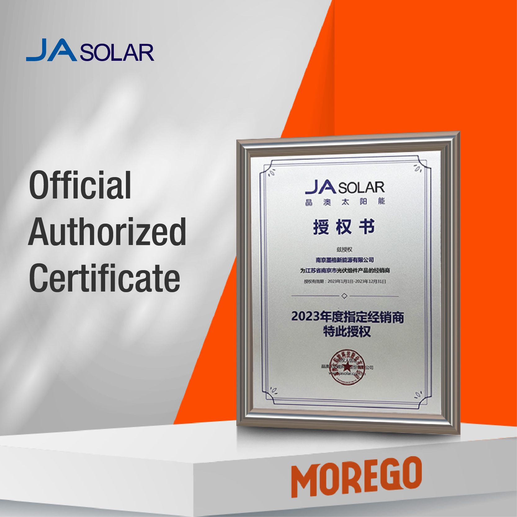 Available Stock JA solar deepblue 182mm half cell mono solar panel 405W 400W 410W 415W black solar panels By Moregosolar