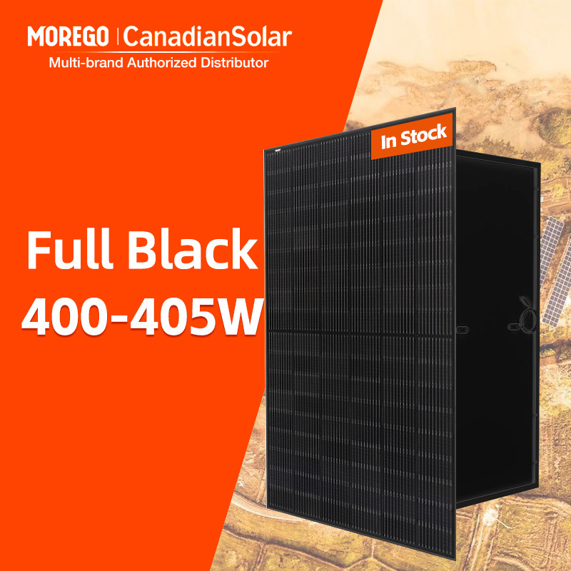 Canadian solar CS6R-410MB half-cell black solar panels 400 watt 405W 410W 415W 420W PV solar panel full black