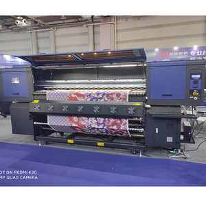 Enjet 15 head 3.2m large format fabric printing machine Textile heat transfer machine Fabric digital printing machine