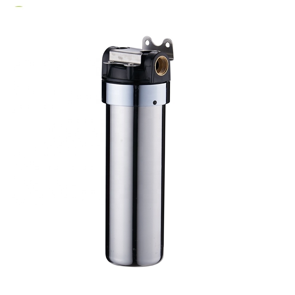 Water Filter Housing Stainless Steel 304 undersink  water filter cartridge housing for pre filter