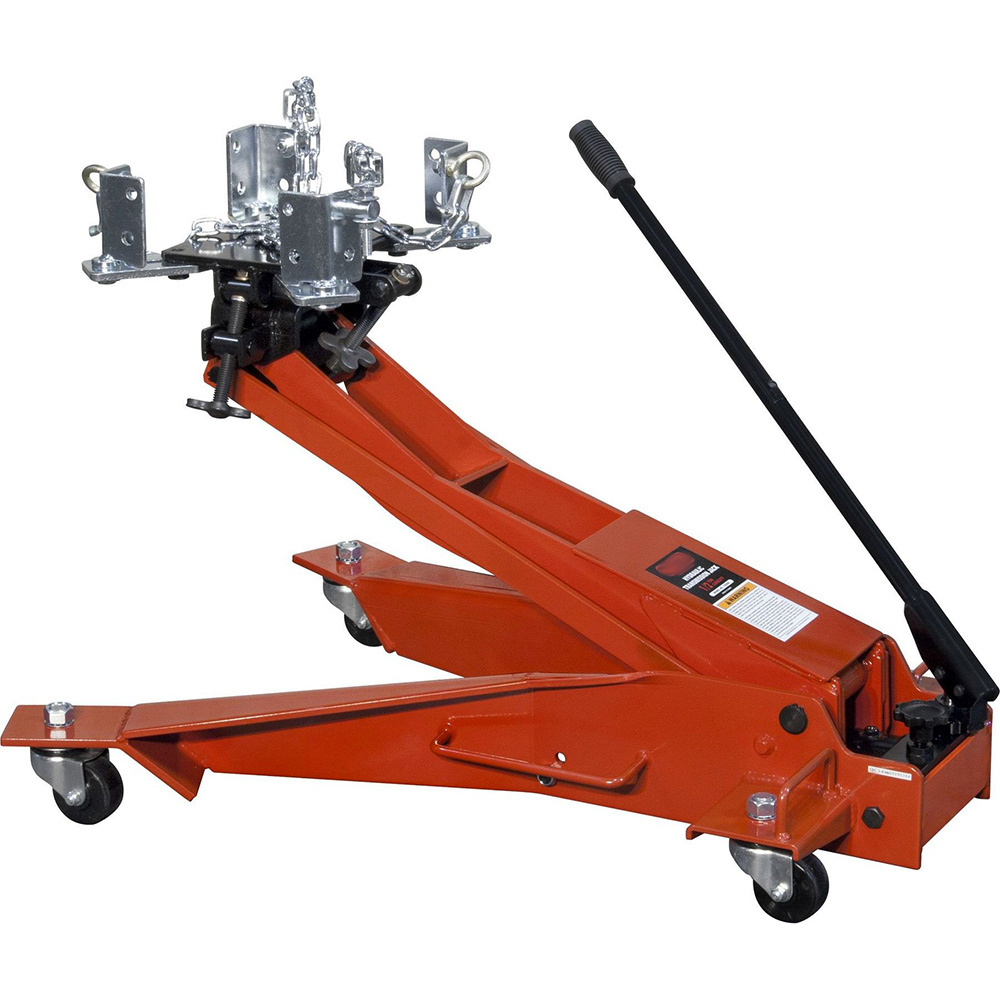 TIIKERI Auto Vehicle Tools Low Profile Hydraulic 0.5 ton transmission jacks For Shop Telescoping Transmission Floor Jack