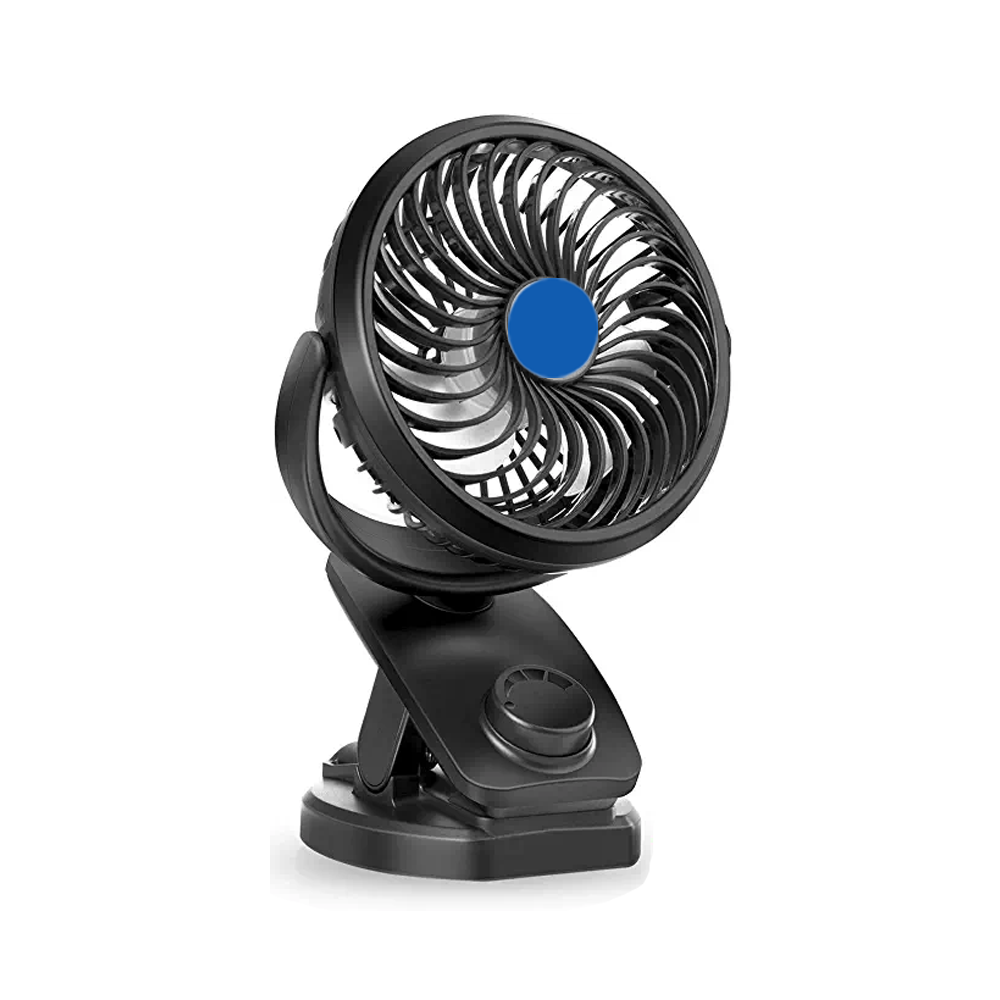 12V DC Electric Dual/Single Head Car Fan Quiet Strong Dashboard Cooling Air Fan for SUV RV Boat Auto Vehicles