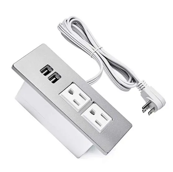 Furniture factory small open hole sofa power outlet table cabinet power strip outlet