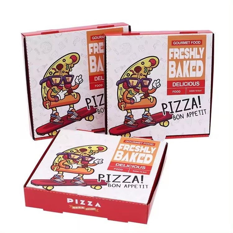 Custom Aluminum Foil Pizza Box Packaging Box For Pizza By Pizza Box Manufacturers