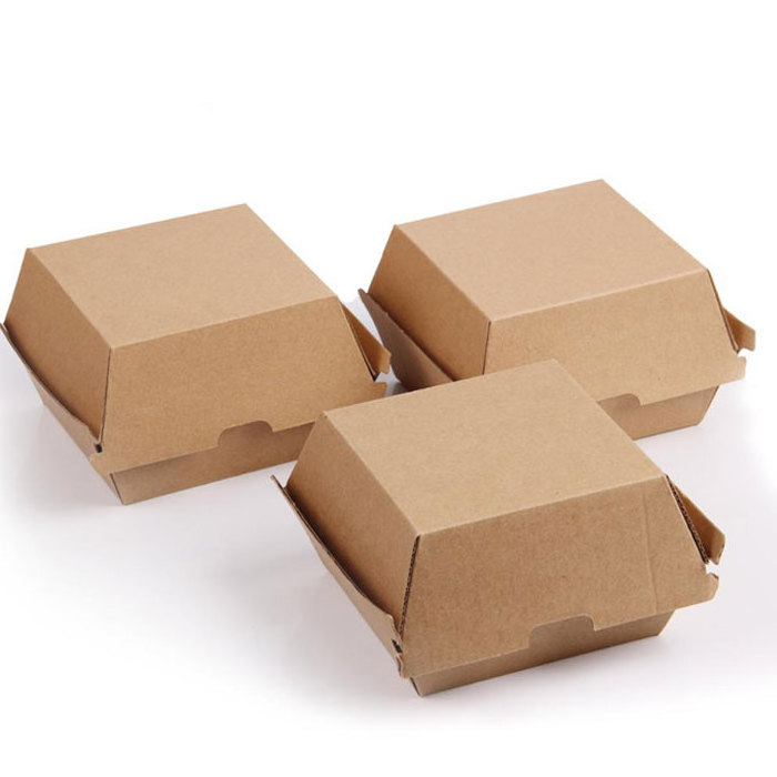 American hamburger  takeout Corrugated box Big MAC hamburger box Pineapple Pork chop box