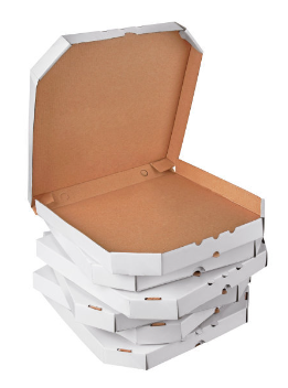 New hot custom pizza packing  box 8/10/12/16 inch polygonal thick corrugated pizza box