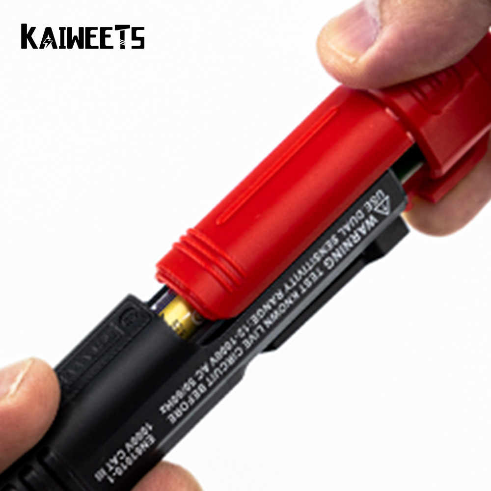 AC Non-Contact Voltage Tester  LCD screen Electric Voltage Test Pen 12-1000V Detector Tester Pencil Wide range measurement