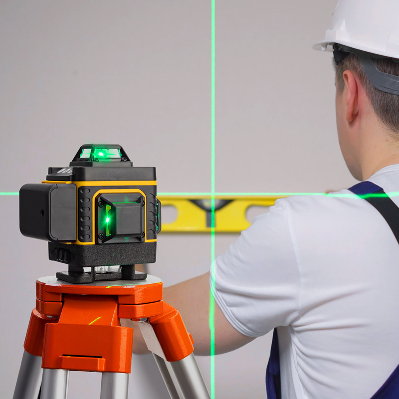 Lazer Level Green Beam Self Leveling 4D Auto Rotary Laser Level Construction Degree Machine Tool Nivel Laser 360