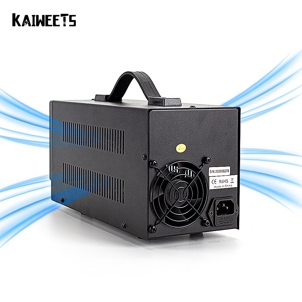 KAIWEETS DC Power Supply Portable Variable 30V 10A Adjustable Switching Regulated 4-Digit Large Display Power Supply