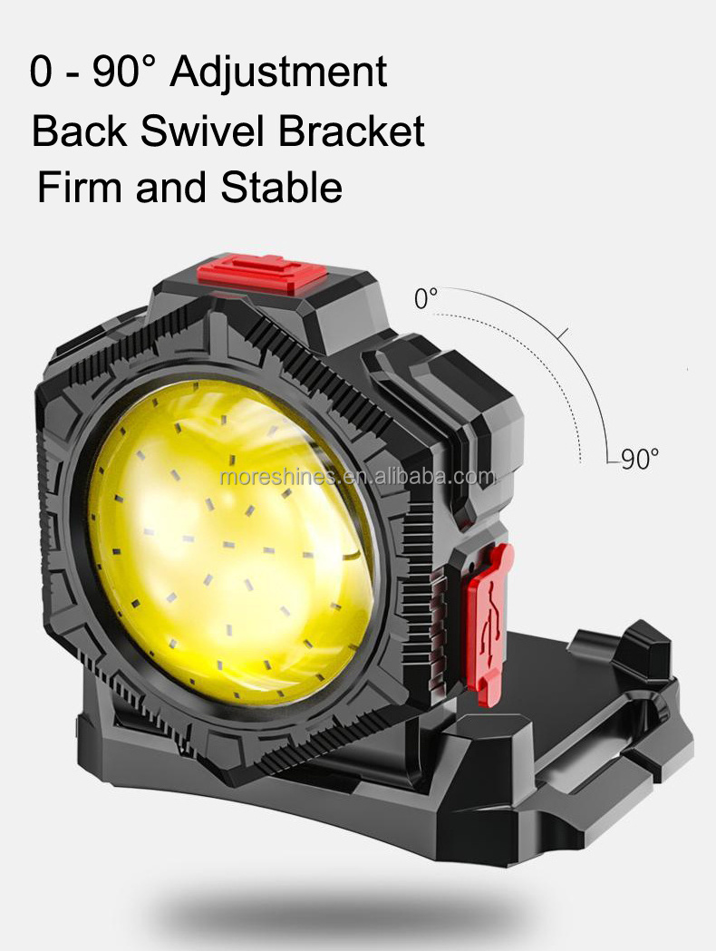 Mini Camping  Head Light Pocket Multifunctional Portable USB Rechargeable Wrist Work Light with Headband Outdoor Fishing LED