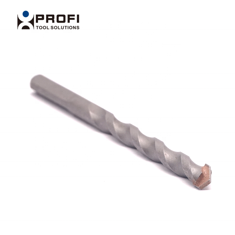 Pro Quality Three Flat Shank Carbide Tip Hard Tile Drill Bit for Ceramic, Porcelain, Marble, Brick, Concrete