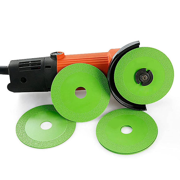 New Green Thin Saw Blade Wheel Glass Ceramic Cutting Tool 4 Inch Wheel Glass Cutting Disc