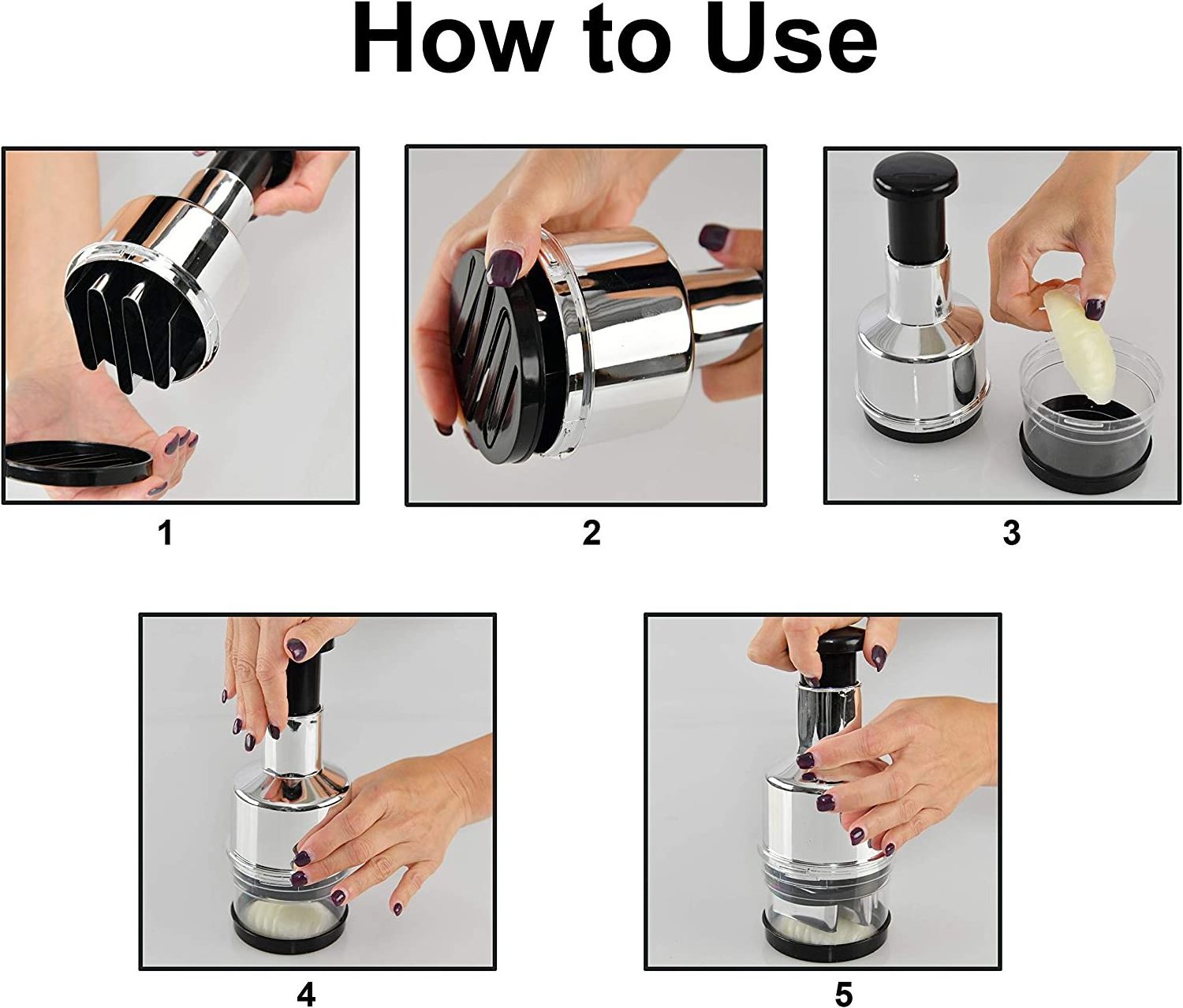 Kitchen Gadgets Manual Garlic Onion Nuts Grinder Mincer Handheld Kitchen Slicer Hand Press Food Cutter Slap Chopper