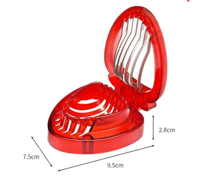 2024 MOREZHOME Hot Sale Kitchen Gadgets Fruit Peeler Splitter Pitter Multifunctional Mold Cutter Strawberry Slicer