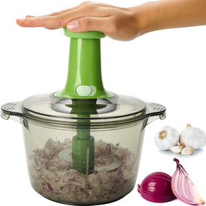 Multipurpose Express Food Chopper Durable Manual Hand Held Chopper Latest Manual Food Quick Chopper