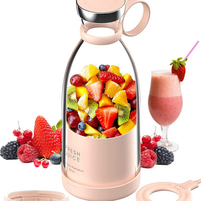 Mini Personal Size Travel USB Blender Smoothies and Shakes Portable Wireless Blender For Fresh Juice