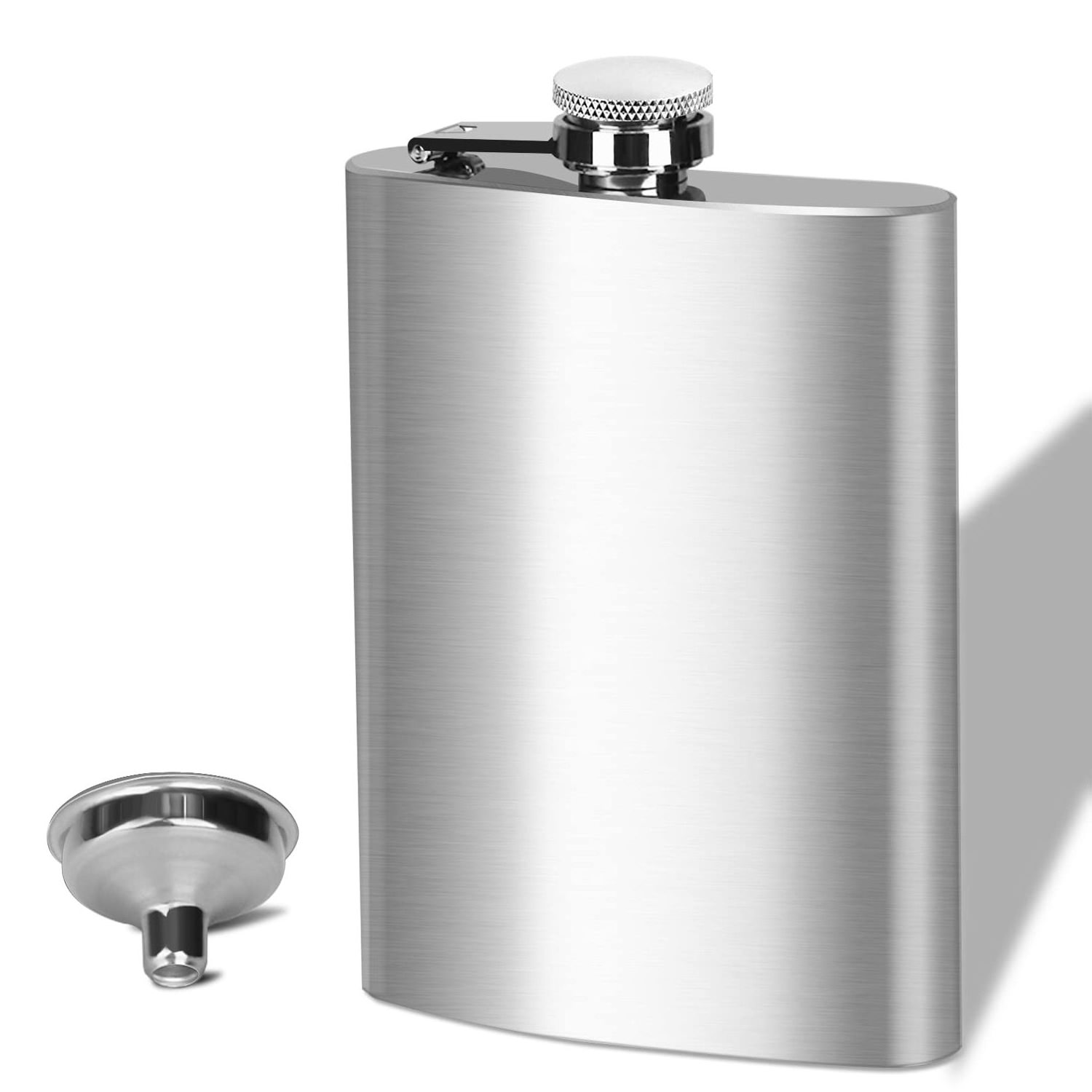 Funnel leak proof Stainless Steel Liquor Hip Flask Whiskey Pocket Flask for Alcohol Drink Wine Wedding Party Gift