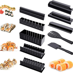 High Quality Fun Rice Roll DIY Sushi Plastic Moulds Tool Set Sushi Maker Kit