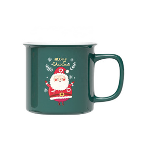 Snowman Christmas Holiday Custom Design 12oz Ceramic Coffee Mug