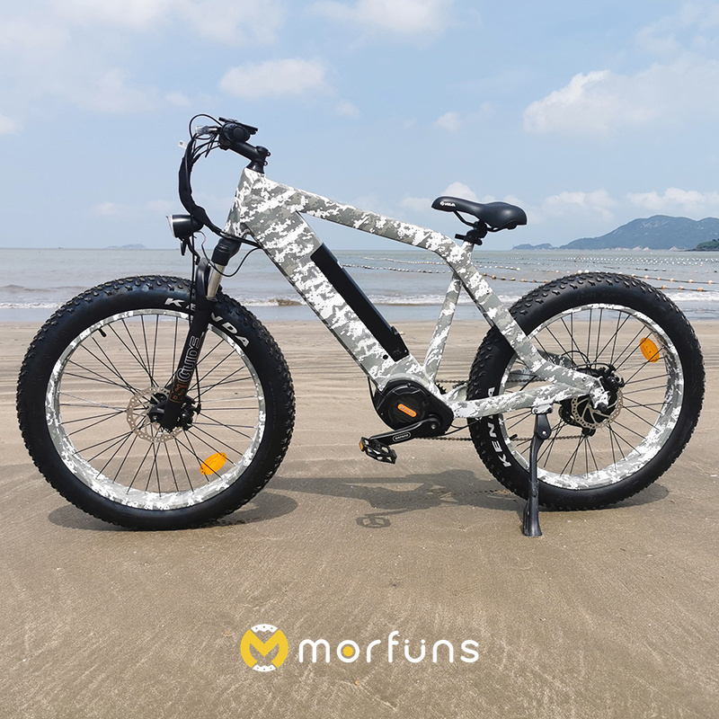 1000W MTB Electric Fat Tire Bike OEM Ebike with Bafang M620 Mid Drive Motor 8fun Electric Mountain Bike