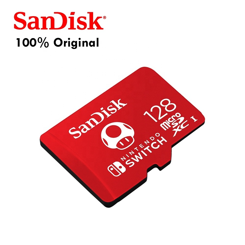 SanDisk Nintendo Switch SDSQXAO 128GB memory Micro SD Card