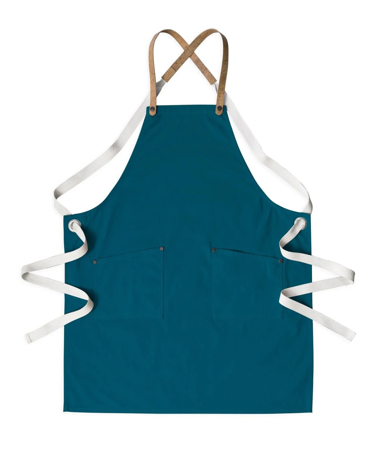 Professional Kitchen Apron in Canvas with Cross Straps Adjustable for Men /Women Vintage Heavy Duty Apron Made in Pakistan