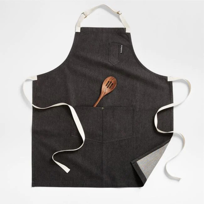 Professional Kitchen Apron in Canvas with Cross Straps Adjustable for Men /Women Vintage Heavy Duty Apron Made in Pakistan